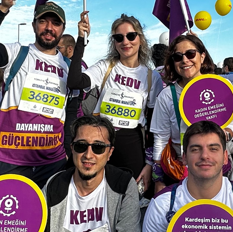 KEDV ile maratonlar böyle geçer!