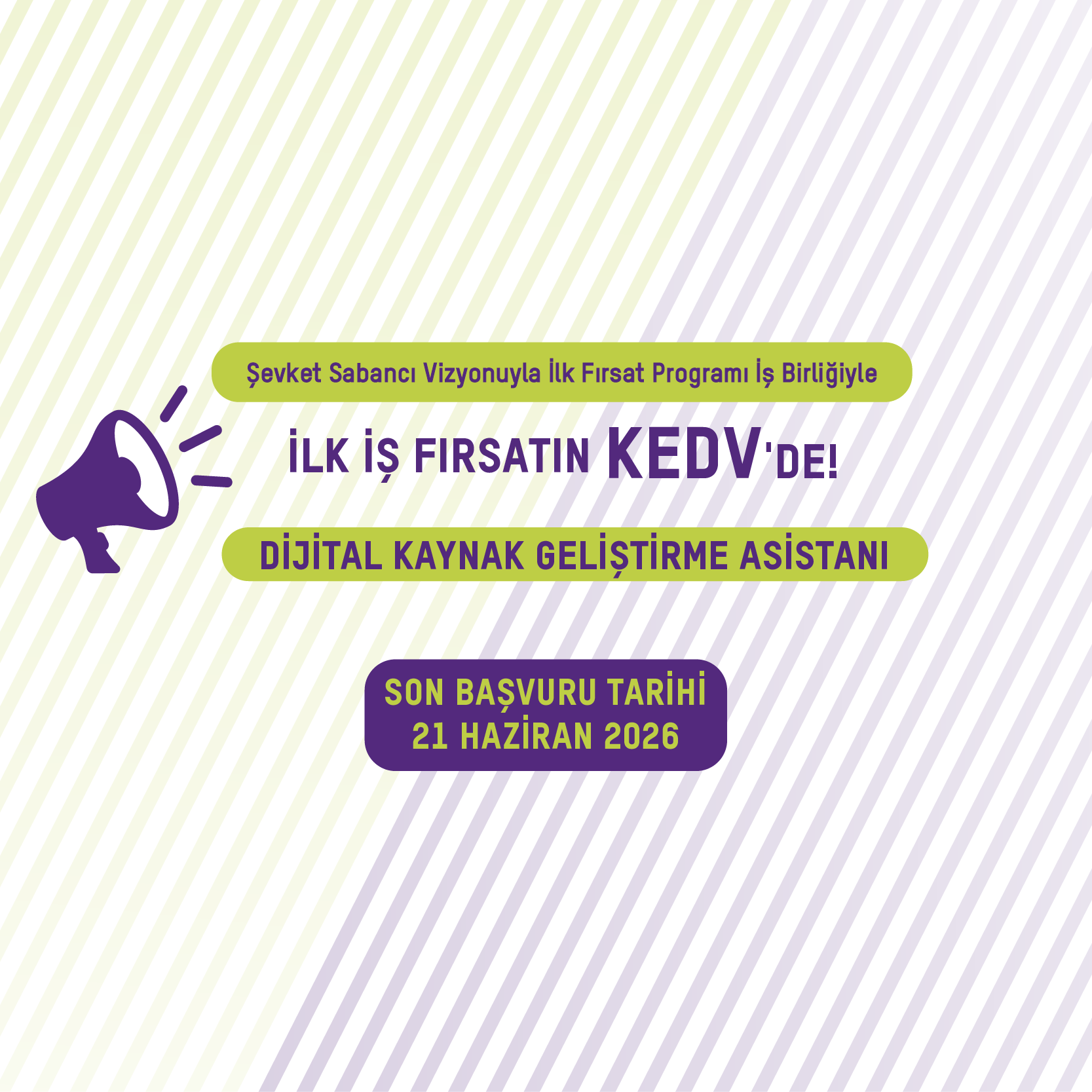 Esas Sosyal İlk Fırsat 2026