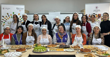 Samandağ Gastronomi Köyü  Yaşam Boyu Öğrenim Üçüncü Grup Katılımcıları Eğitimlerini Tamamladı